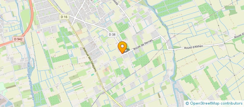 localisation de l'entreprise SCI COSTE  ALTHEN-DES-PALUDS