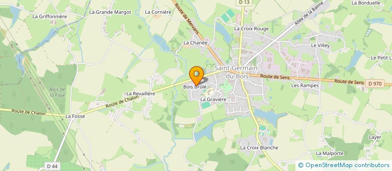 localisation de l'entreprise SCI COSTE à SAINT-GERMAIN-DU-BOIS
