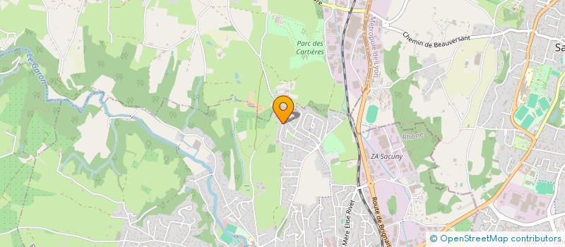 localisation de l'entreprise SCI COSTE FAMILY  BRIGNAIS