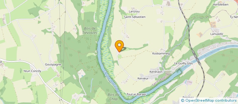 localisation de l'entreprise SCI COSTEDOAT  SAINT-SEGAL