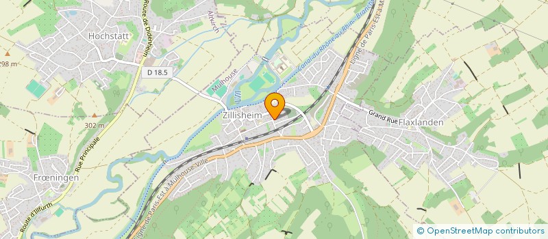 localisation de l'entreprise SCI COSTEL  ILLFURTH