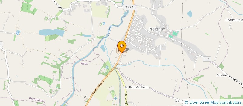 localisation de l'entreprise SCI COSTENARO  PREIGNAN