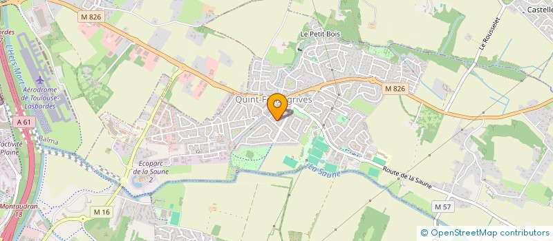 localisation de l'entreprise SCI COSTES BARRACO  QUINT-FONSEGRIVES