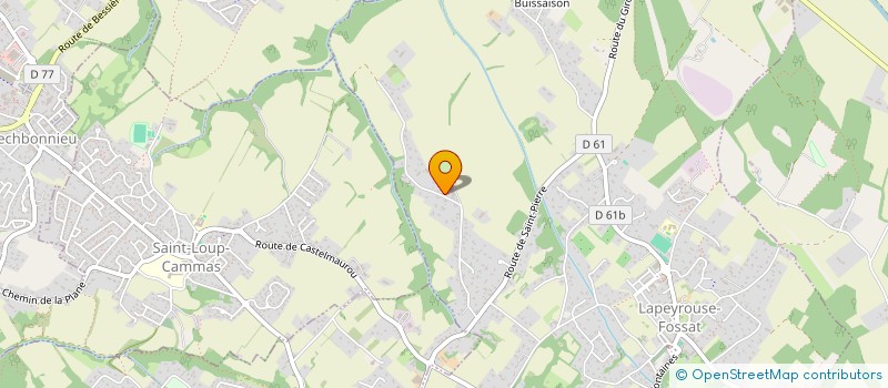 localisation de l'entreprise SCI COSTES LALANDE  LAPEYROUSE-FOSSAT