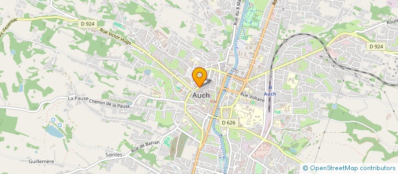 localisation de l'entreprise SCI COSY A SOIE à AUCH