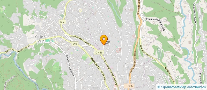 localisation de l'entreprise SCI COTAZUR à SAINT-PAUL-DE-VENCE