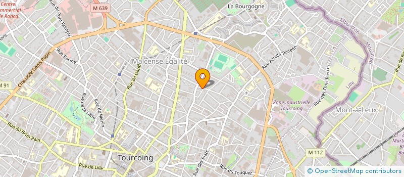 localisation de l'entreprise SCI COTE 425  TOURCOING