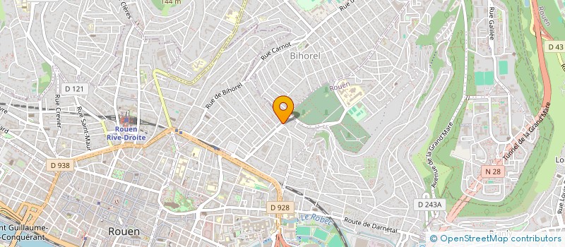 localisation de l'entreprise SCI COTE  ROUEN