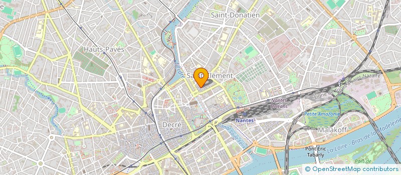 localisation de l'entreprise SCI COTE COURT  NANTES