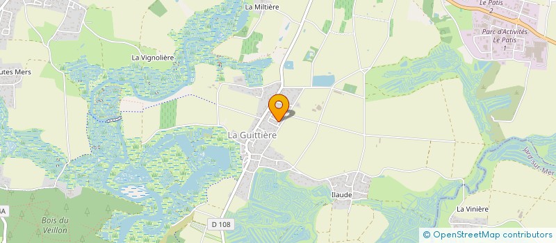 localisation de l'entreprise SCI COTE DE BEAUTE  TALMONT-SAINT-HILAIRE