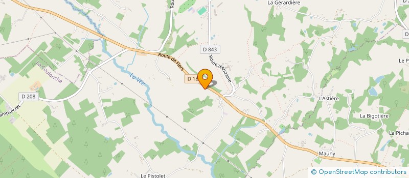 localisation de l'entreprise SCI COTE DE BELLOU à BRIOUZE