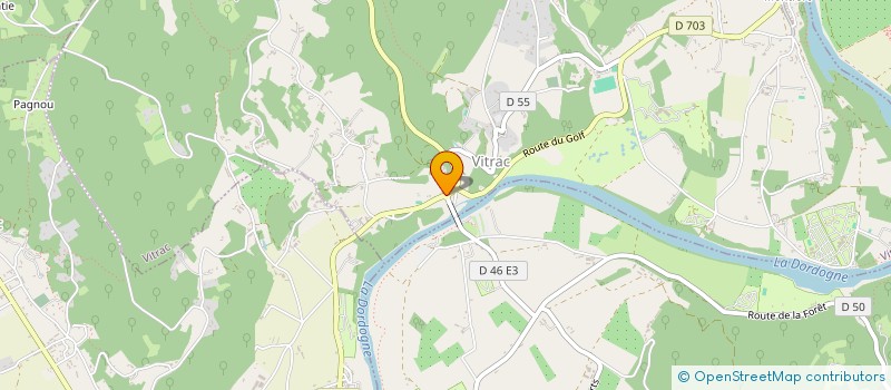 localisation de l'entreprise SCI COTE DE ROUSSILLON  VITRAC