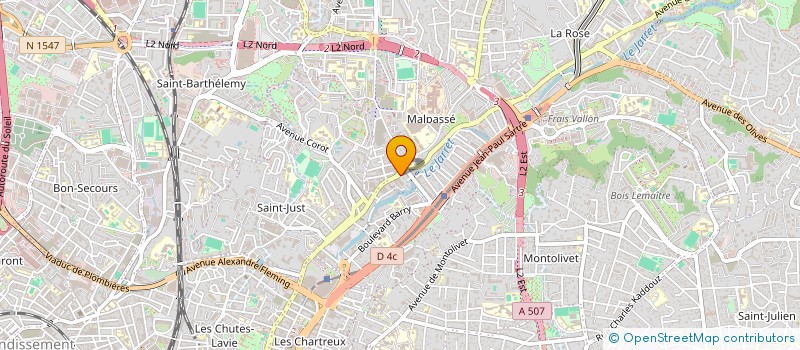 localisation de l'entreprise SCI COTE DU SOLEIL à MARSEILLE