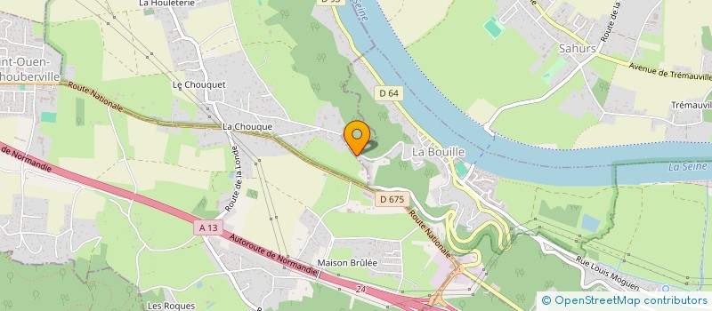 localisation de l'entreprise SCI COTE FLEURIE à BOIS-GUILLAUME