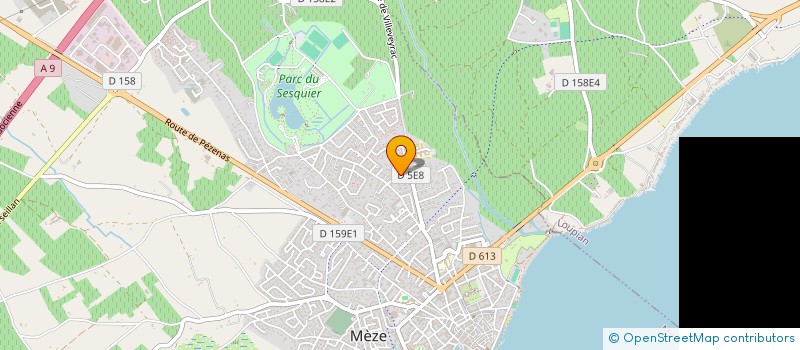 localisation de l'entreprise SCI COTE LAVAGE à MEZE