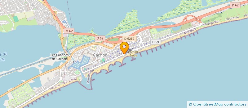 localisation de l'entreprise SCI COTE LEZ C 12  MAUGUIO