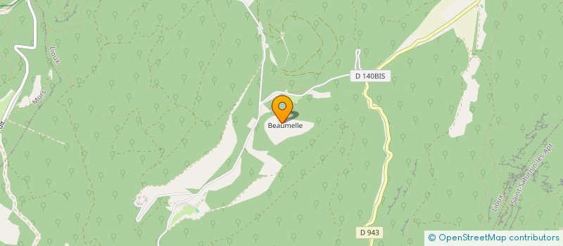 localisation de l'entreprise SCI COTE MOULIN  GORDES