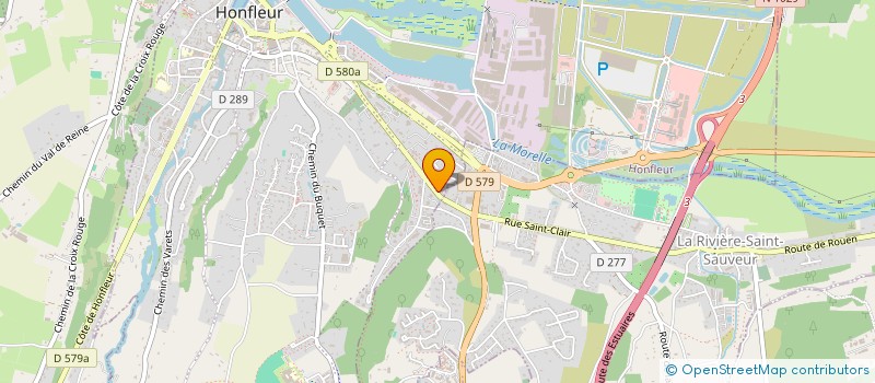 localisation de l'entreprise SCI COTE PECHEUR à HONFLEUR