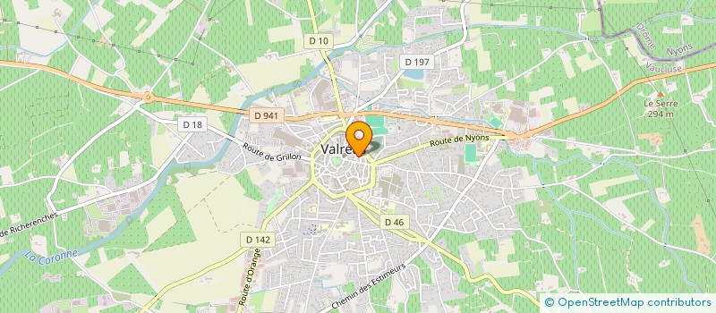 localisation de l'entreprise SCI COTE PROVENCE à VALREAS
