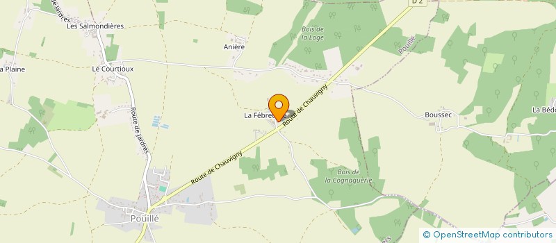 localisation de l'entreprise SCI COTE SUD  POUILLE