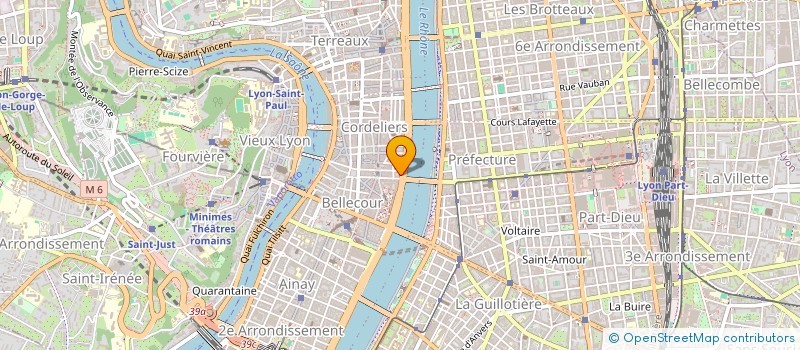 localisation de l'entreprise SCI COTEMER  LYON