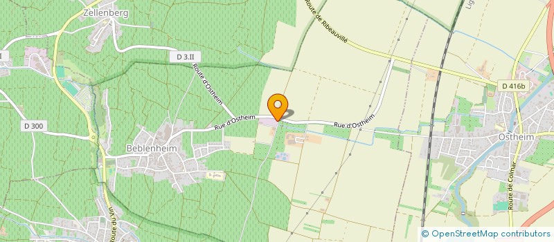 localisation de l'entreprise SCI COTER  BEBLENHEIM