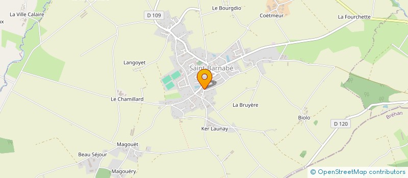 localisation de l'entreprise SCI COTES D ARMOR IMMOBILIER  SAINT-BARNABE