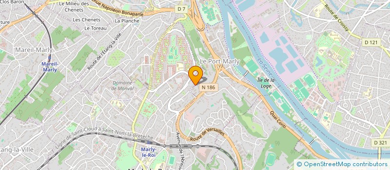 localisation de l'entreprise SCI COTILE  MARLY-LE-ROI