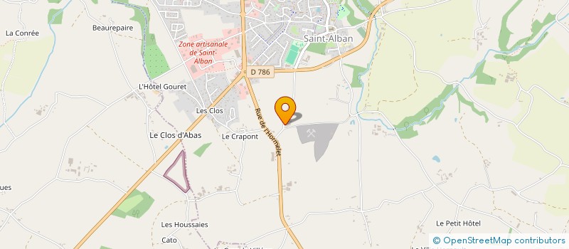 localisation de l'entreprise SCI COTILLARD  LAMBALLE-ARMOR