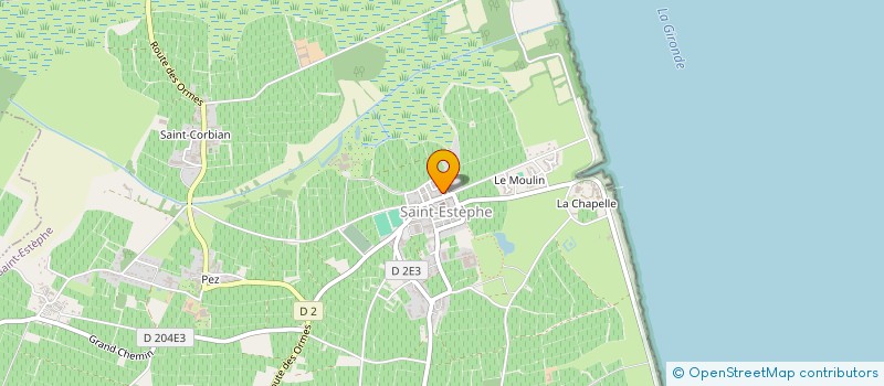 localisation de l'entreprise SCI COTINATOL  SAINT-ESTEPHE