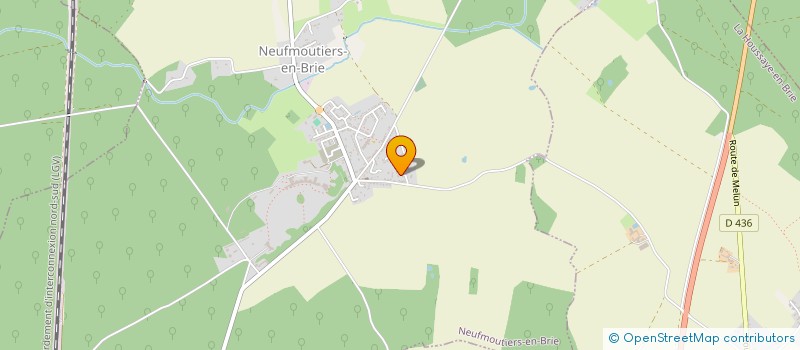 localisation de l'entreprise SCI COTON  NEUFMOUTIERS-EN-BRIE