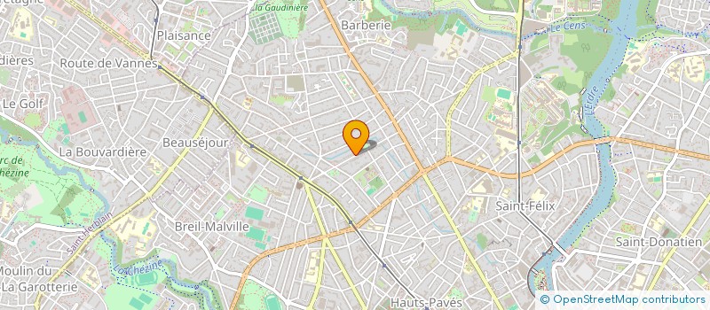 localisation de l'entreprise SCI COTONOU à NANTES