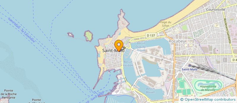 localisation de l'entreprise SCI COTTAGE  SAINT-MALO