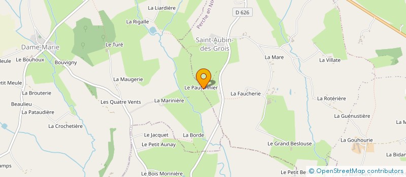 localisation de l'entreprise SCI COTTAGE à PERCHE-EN-NOCE