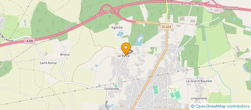 localisation de l'entreprise SCI COTTAIS NOAILLAT  LEZOUX