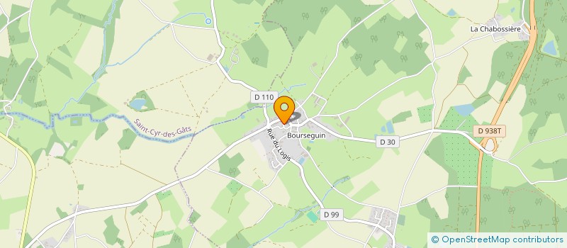 localisation de l'entreprise SCI COTTINHOMES  BOURNEAU