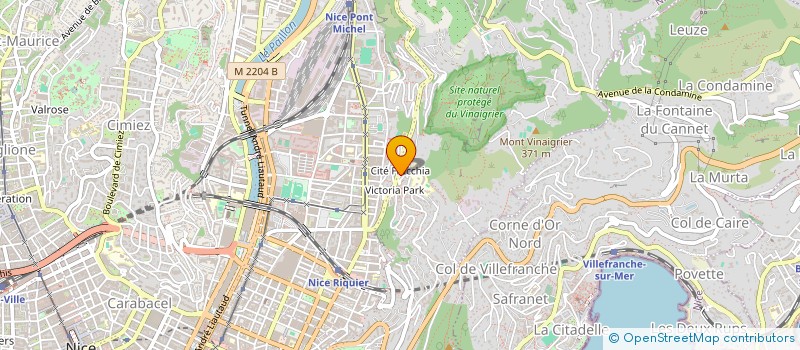 localisation de l'entreprise SCI COTTON  NICE