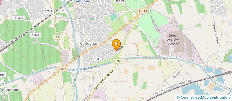 localisation de l'entreprise SCI COTTONS  CODOGNAN