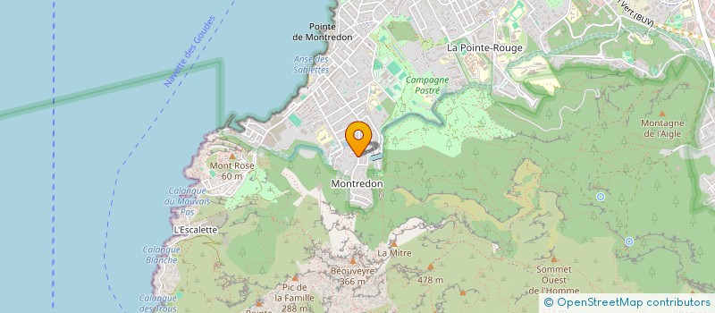 localisation de l'entreprise SCI COTY à MARSEILLE