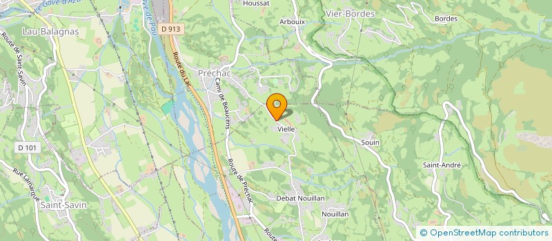 localisation de l'entreprise SCI COUACER  BEAUCENS