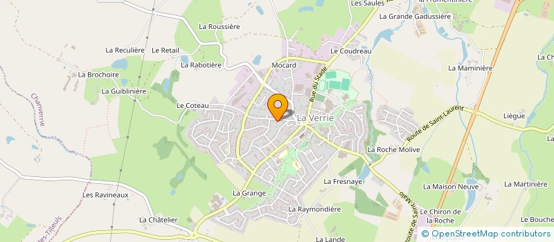 localisation de l'entreprise SCI COUBERT  CHANVERRIE