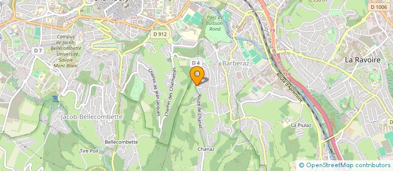 localisation de l'entreprise SCI COUBERTIN  BARBERAZ