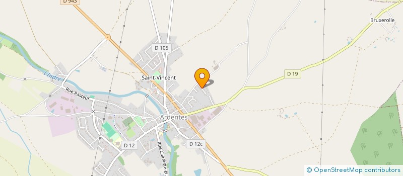 localisation de l'entreprise SCI COUBERTIN  CHATEAUROUX