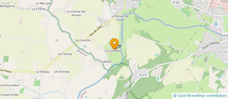 localisation de l'entreprise SCI COUBEYROU à HELOUP