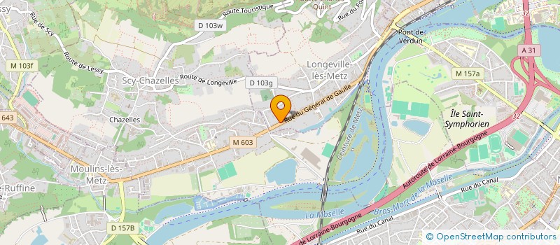 localisation de l'entreprise SCI COUCOU  LONGEVILLE-LES-METZ