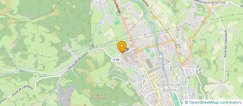 localisation de l'entreprise SCI COUDALET  POUZAC