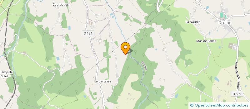 localisation de l'entreprise SCI COUDON  SAINT-IGEST