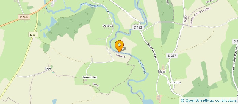 localisation de l'entreprise SCI COUDOUX IMMOBILIER  ROUY