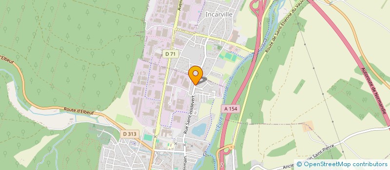 localisation de l'entreprise SCI COUDRAY à LOUVIERS
