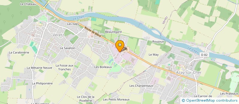 localisation de l'entreprise SCI COUDURIER  VERETZ